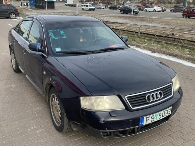 Синий Ауди А6, объемом двигателя 2.4 л и пробегом 185 тыс. км за 2376 $, фото 1 на Automoto.ua