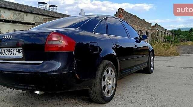 Синий Ауди А6, объемом двигателя 2.4 л и пробегом 317 тыс. км за 4500 $, фото 1 на Automoto.ua
