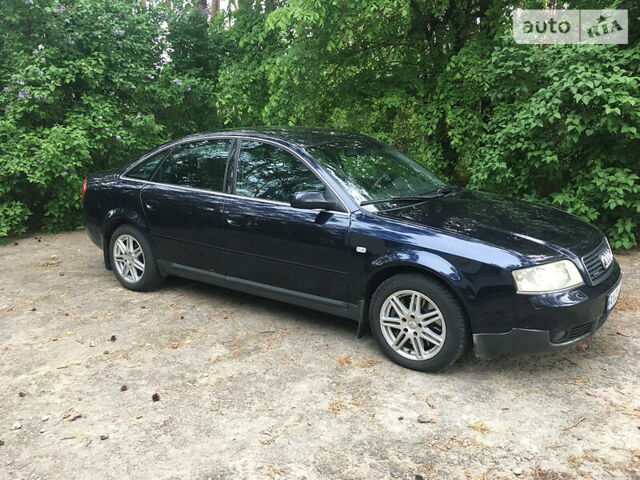 Синий Ауди А6, объемом двигателя 3 л и пробегом 208 тыс. км за 6000 $, фото 1 на Automoto.ua