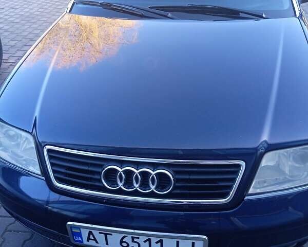 Синий Ауди А6, объемом двигателя 2.5 л и пробегом 320 тыс. км за 4800 $, фото 1 на Automoto.ua