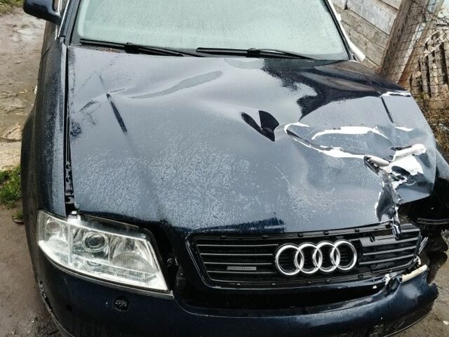 Синий Ауди А6, объемом двигателя 0 л и пробегом 370 тыс. км за 1800 $, фото 1 на Automoto.ua