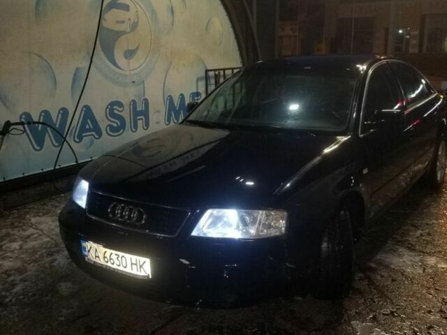 Синий Ауди А6, объемом двигателя 2.5 л и пробегом 300 тыс. км за 2700 $, фото 1 на Automoto.ua