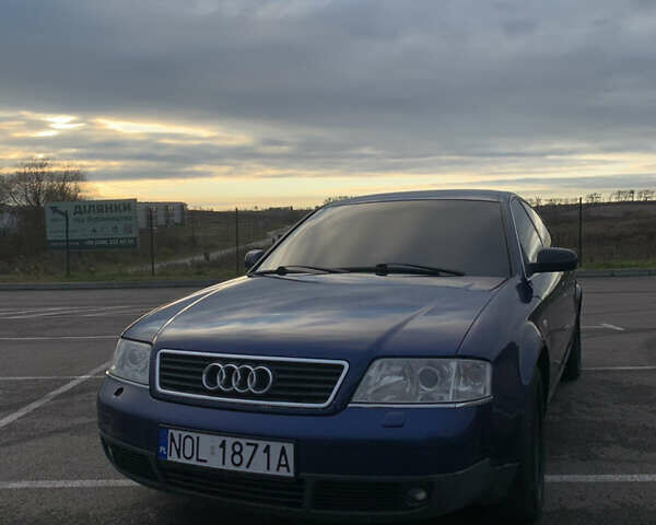 Синий Ауди А6, объемом двигателя 2.5 л и пробегом 477 тыс. км за 2350 $, фото 1 на Automoto.ua