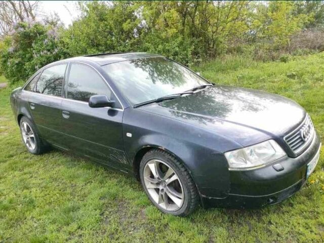 Синий Ауди А6, объемом двигателя 2.5 л и пробегом 420 тыс. км за 2500 $, фото 1 на Automoto.ua