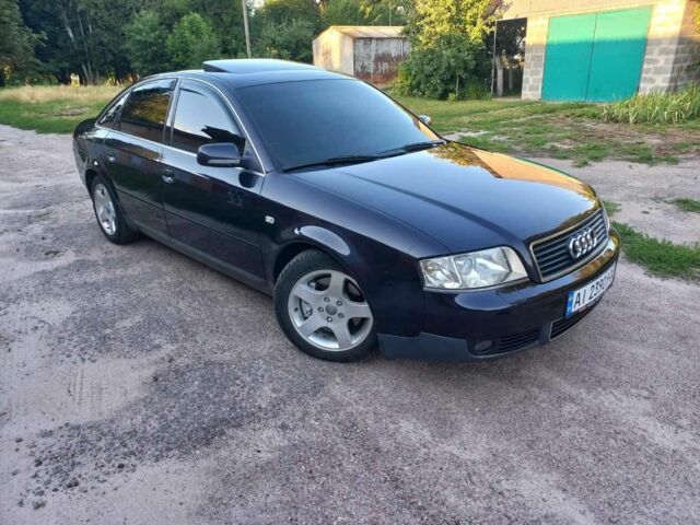 Синий Ауди А6, объемом двигателя 2.5 л и пробегом 345 тыс. км за 5300 $, фото 1 на Automoto.ua