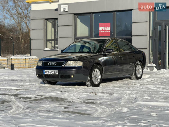 Синий Ауди А6, объемом двигателя 2.5 л и пробегом 300 тыс. км за 3850 $, фото 1 на Automoto.ua