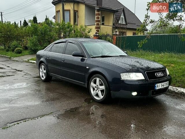 Синий Ауди А6, объемом двигателя 2.5 л и пробегом 352 тыс. км за 4650 $, фото 1 на Automoto.ua