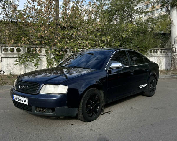 Синий Ауди А6, объемом двигателя 2.5 л и пробегом 360 тыс. км за 3500 $, фото 1 на Automoto.ua