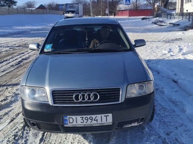 Синий Ауди А6, объемом двигателя 2.5 л и пробегом 314 тыс. км за 4300 $, фото 1 на Automoto.ua