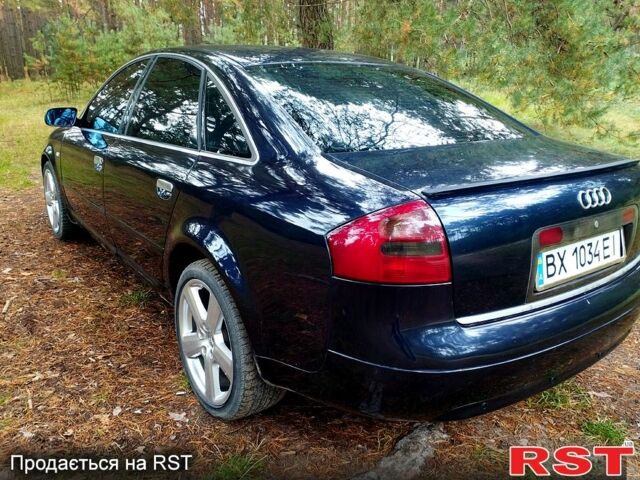 Синий Ауди А6, объемом двигателя 1.8 л и пробегом 400 тыс. км за 3750 $, фото 1 на Automoto.ua
