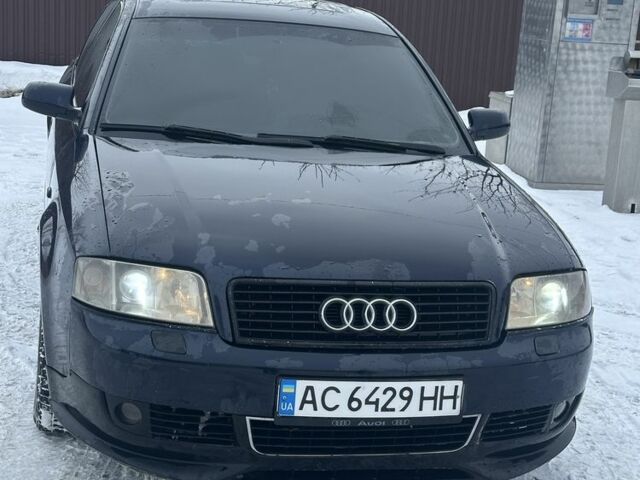 Синий Ауди А6, объемом двигателя 2.5 л и пробегом 300 тыс. км за 3700 $, фото 1 на Automoto.ua