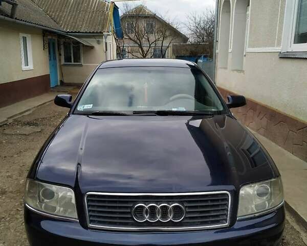 Синий Ауди А6, объемом двигателя 2.5 л и пробегом 230 тыс. км за 3350 $, фото 1 на Automoto.ua