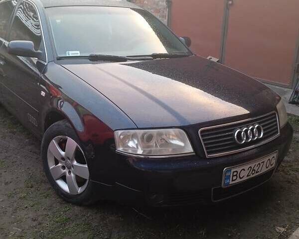 Синий Ауди А6, объемом двигателя 2.5 л и пробегом 430 тыс. км за 3000 $, фото 1 на Automoto.ua