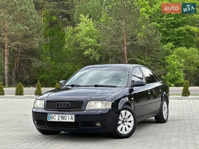 Синий Ауди А6, объемом двигателя 2.5 л и пробегом 351 тыс. км за 2999 $, фото 1 на Automoto.ua