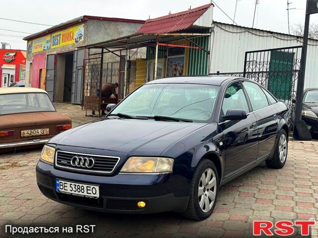 Синий Ауди А6, объемом двигателя 2.5 л и пробегом 340 тыс. км за 4399 $, фото 1 на Automoto.ua