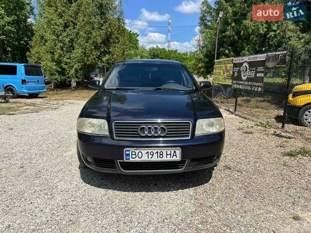 Синий Ауди А6, объемом двигателя 2.5 л и пробегом 390 тыс. км за 3800 $, фото 1 на Automoto.ua