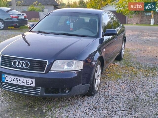 Синий Ауди А6, объемом двигателя 2.5 л и пробегом 375 тыс. км за 2000 $, фото 1 на Automoto.ua