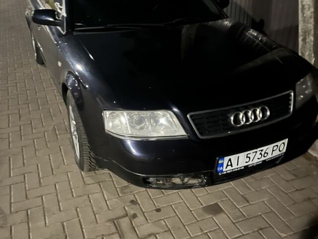 Синий Ауди А6, объемом двигателя 2.4 л и пробегом 450 тыс. км за 3000 $, фото 1 на Automoto.ua