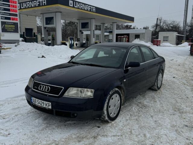 Синий Ауди А6, объемом двигателя 2.8 л и пробегом 302 тыс. км за 2850 $, фото 1 на Automoto.ua