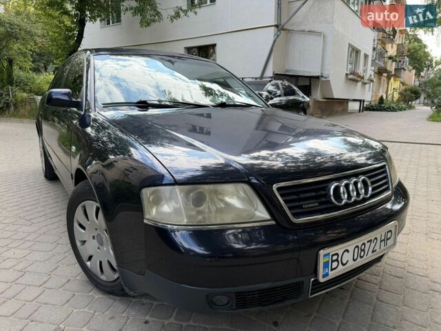 Синий Ауди А6, объемом двигателя 2.5 л и пробегом 381 тыс. км за 2999 $, фото 1 на Automoto.ua