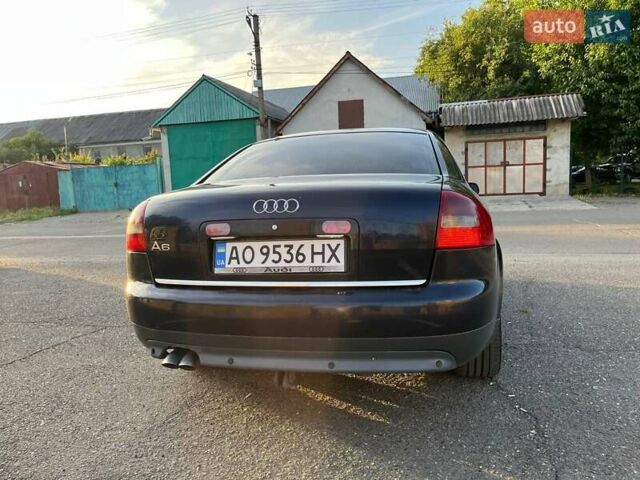 Синий Ауди А6, объемом двигателя 2.5 л и пробегом 278 тыс. км за 4500 $, фото 1 на Automoto.ua