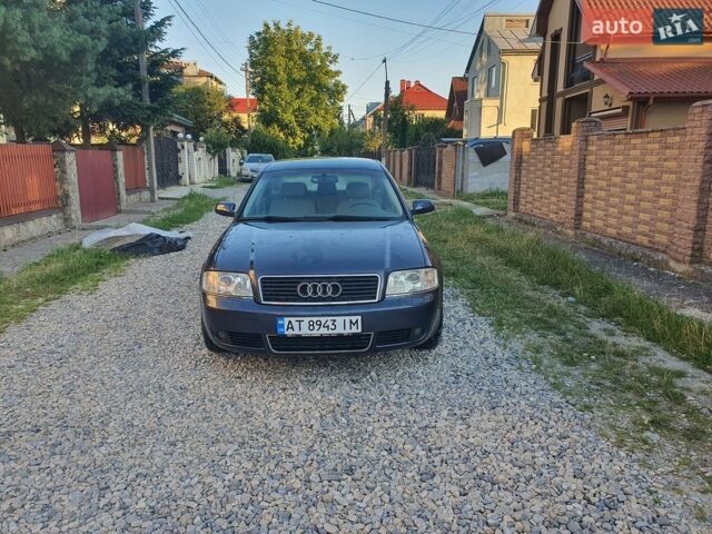 Синій Ауді А6, об'ємом двигуна 2 л та пробігом 255 тис. км за 4250 $, фото 1 на Automoto.ua