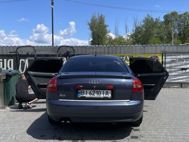Синій Ауді А6, об'ємом двигуна 2.5 л та пробігом 444 тис. км за 4500 $, фото 1 на Automoto.ua