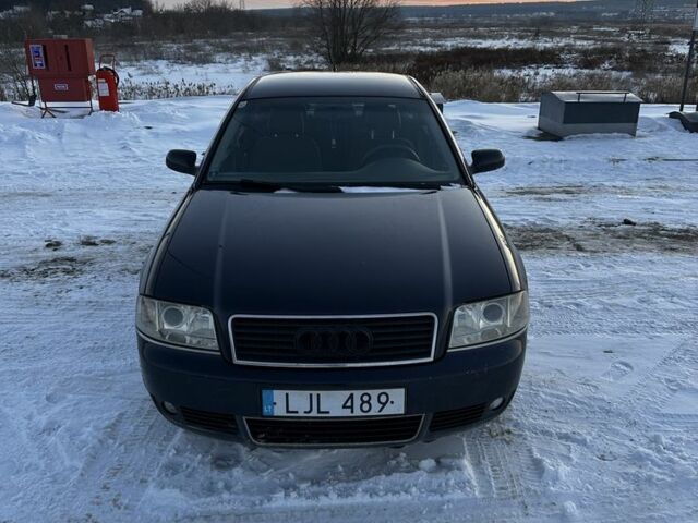 Синий Ауди А6, объемом двигателя 2.4 л и пробегом 265 тыс. км за 1500 $, фото 1 на Automoto.ua