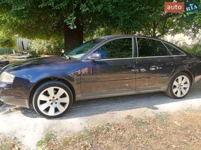 Синій Ауді А6, об'ємом двигуна 2.5 л та пробігом 370 тис. км за 6500 $, фото 1 на Automoto.ua