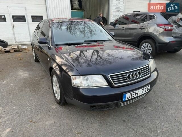 Синий Ауди А6, объемом двигателя 2.5 л и пробегом 200 тыс. км за 1900 $, фото 1 на Automoto.ua