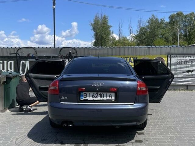 Синий Ауди А6, объемом двигателя 2.5 л и пробегом 444 тыс. км за 4500 $, фото 1 на Automoto.ua