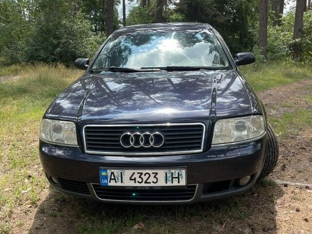 Синий Ауди А6, объемом двигателя 2.5 л и пробегом 315 тыс. км за 4200 $, фото 1 на Automoto.ua