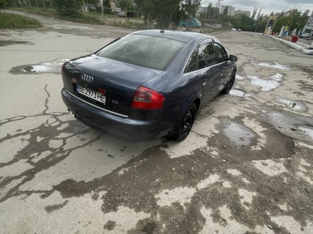 Синій Ауді А6, об'ємом двигуна 2.5 л та пробігом 222 тис. км за 4200 $, фото 1 на Automoto.ua