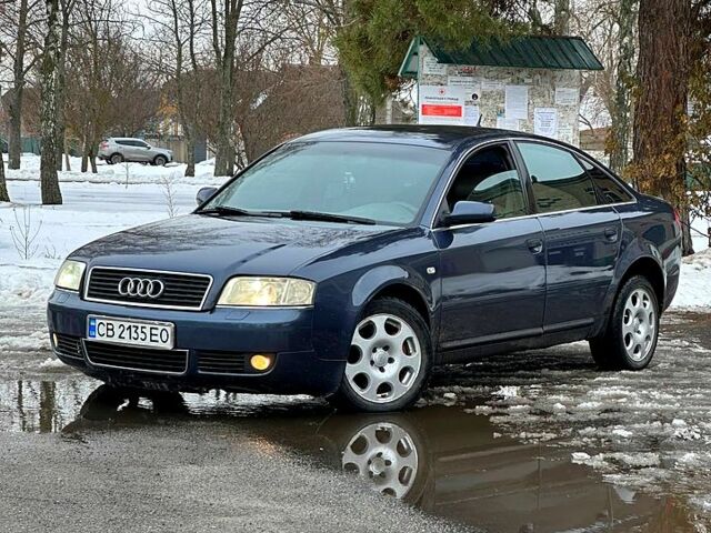 Синий Ауди А6, объемом двигателя 2.5 л и пробегом 460 тыс. км за 3750 $, фото 1 на Automoto.ua