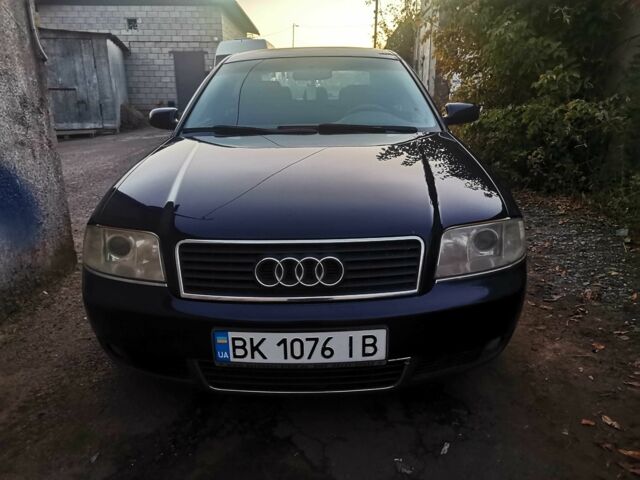 Синій Ауді А6, об'ємом двигуна 2 л та пробігом 350 тис. км за 4500 $, фото 1 на Automoto.ua