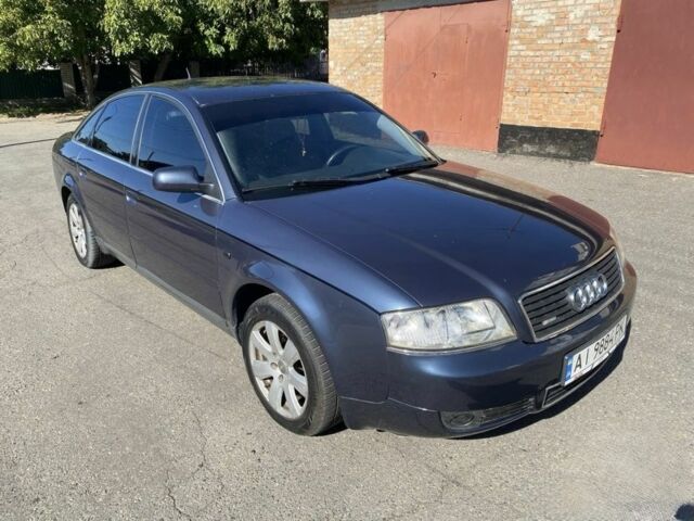 Синий Ауди А6, объемом двигателя 1.8 л и пробегом 199 тыс. км за 3999 $, фото 1 на Automoto.ua