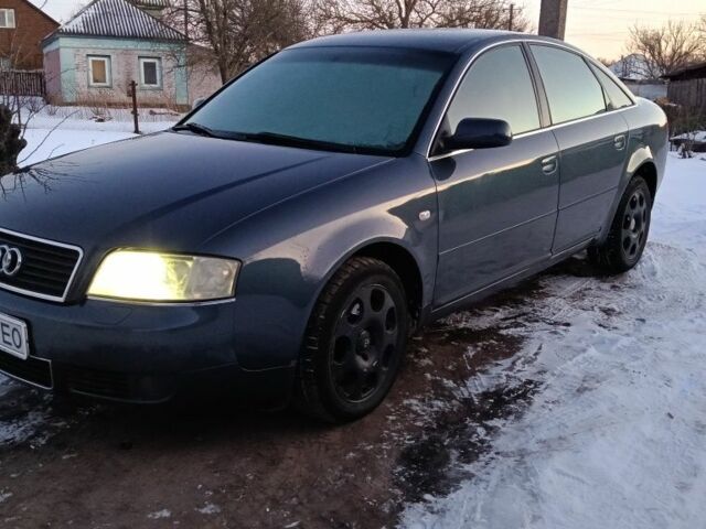 Синий Ауди А6, объемом двигателя 2.5 л и пробегом 400 тыс. км за 3500 $, фото 1 на Automoto.ua