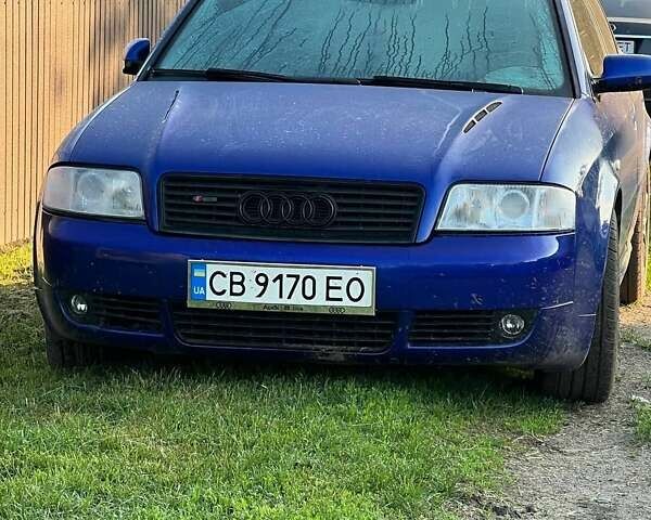 Синій Ауді А6, об'ємом двигуна 2.7 л та пробігом 344 тис. км за 5000 $, фото 1 на Automoto.ua