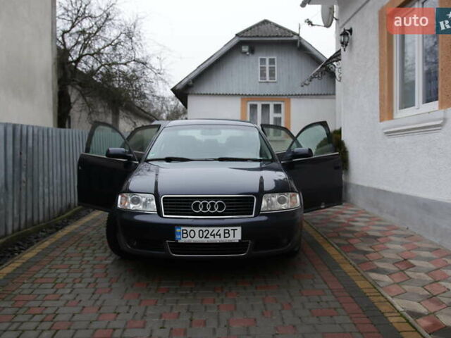 Синий Ауди А6, объемом двигателя 2.5 л и пробегом 240 тыс. км за 4300 $, фото 1 на Automoto.ua