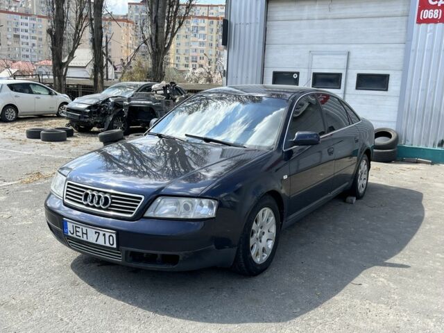Синий Ауди А6, объемом двигателя 2.5 л и пробегом 200 тыс. км за 1600 $, фото 1 на Automoto.ua