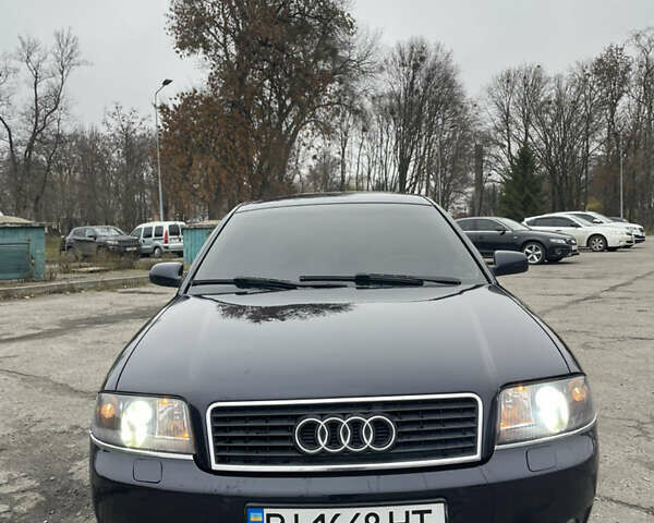 Синий Ауди А6, объемом двигателя 1.9 л и пробегом 424 тыс. км за 6500 $, фото 1 на Automoto.ua