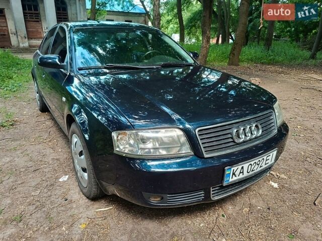 Синий Ауди А6, объемом двигателя 2.46 л и пробегом 400 тыс. км за 4200 $, фото 1 на Automoto.ua