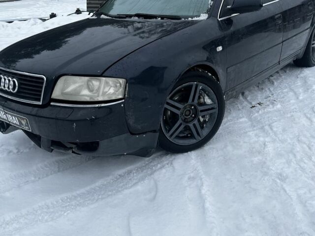 Синий Ауди А6, объемом двигателя 2.5 л и пробегом 400 тыс. км за 1500 $, фото 1 на Automoto.ua