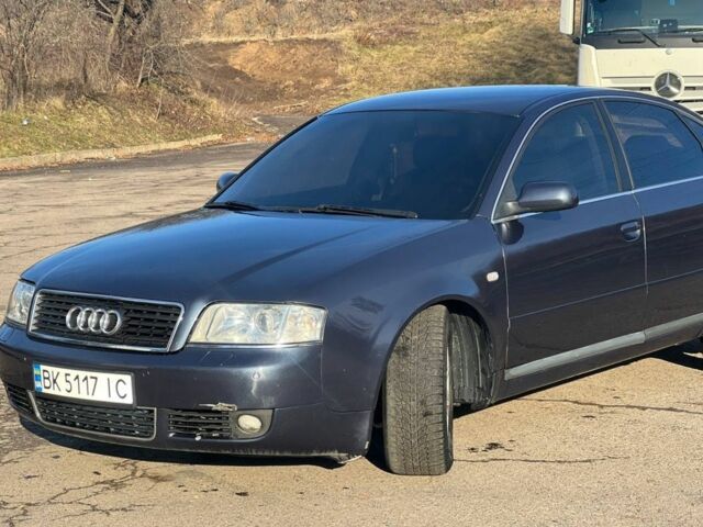 Синий Ауди А6, объемом двигателя 2.5 л и пробегом 300 тыс. км за 4500 $, фото 1 на Automoto.ua