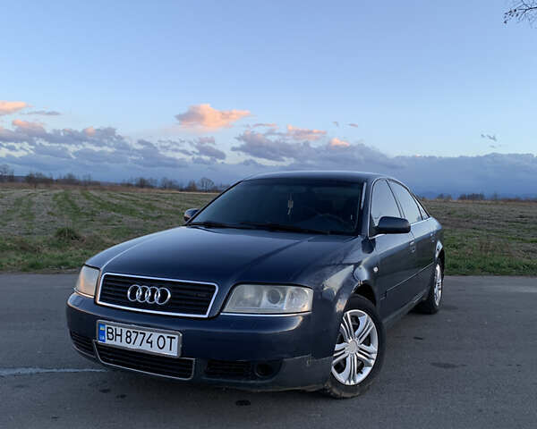 Синий Ауди А6, объемом двигателя 2.5 л и пробегом 270 тыс. км за 4400 $, фото 1 на Automoto.ua