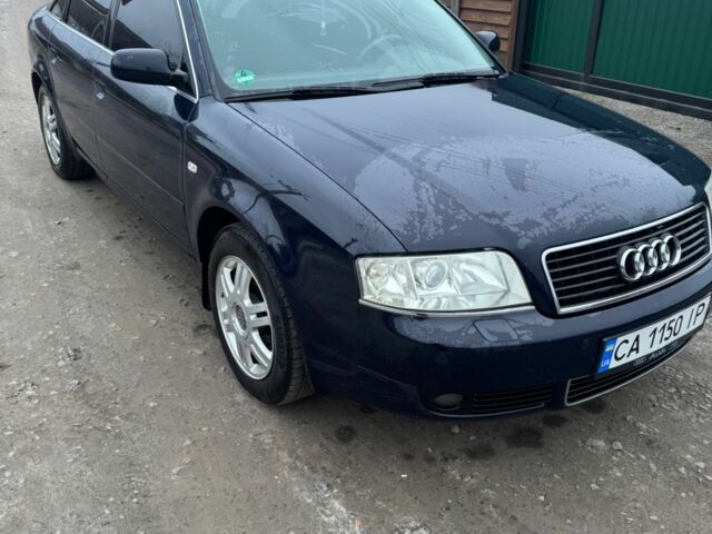 Синий Ауди А6, объемом двигателя 2 л и пробегом 280 тыс. км за 5000 $, фото 1 на Automoto.ua