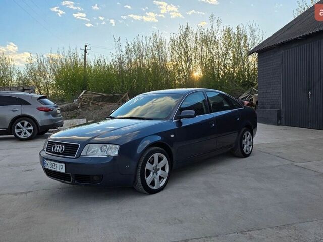 Синий Ауди А6, объемом двигателя 2.5 л и пробегом 370 тыс. км за 4499 $, фото 1 на Automoto.ua