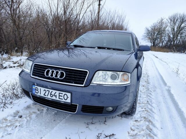 Синий Ауди А6, объемом двигателя 1.8 л и пробегом 314 тыс. км за 5600 $, фото 1 на Automoto.ua