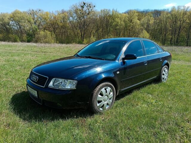 Синий Ауди А6, объемом двигателя 2.5 л и пробегом 400 тыс. км за 4800 $, фото 1 на Automoto.ua