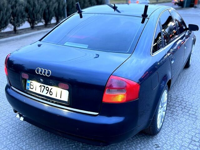 Синий Ауди А6, объемом двигателя 2.5 л и пробегом 280 тыс. км за 4999 $, фото 1 на Automoto.ua